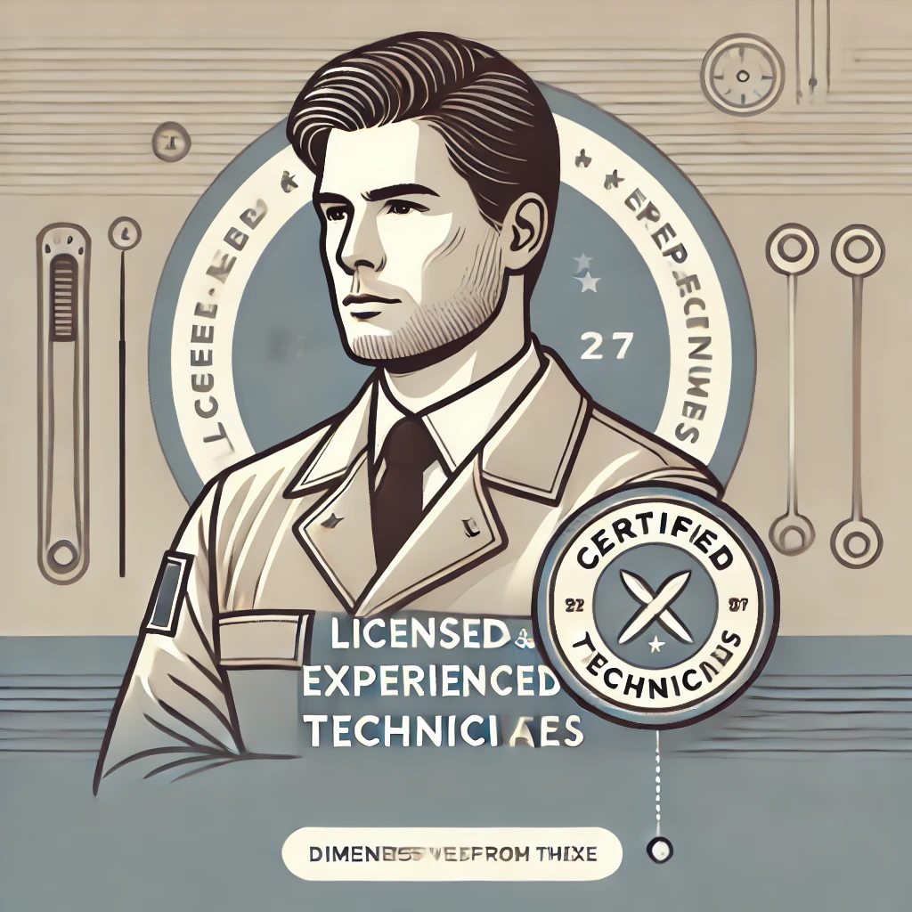 Licensed and Experienced Technicians